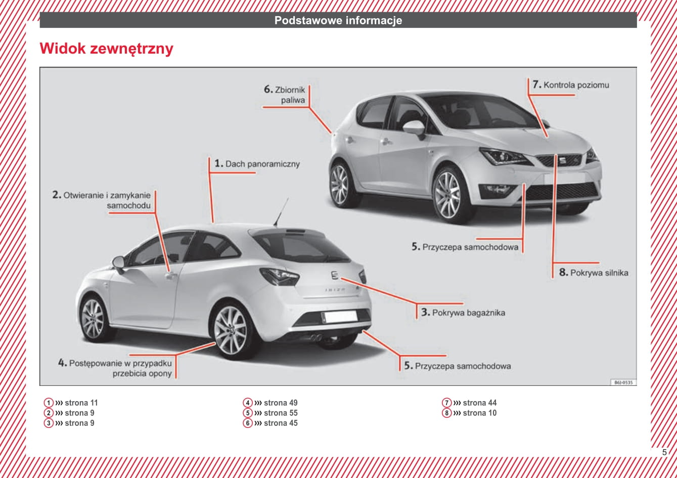 2015-2017 Seat Ibiza Bedienungsanleitung | Polnisch
