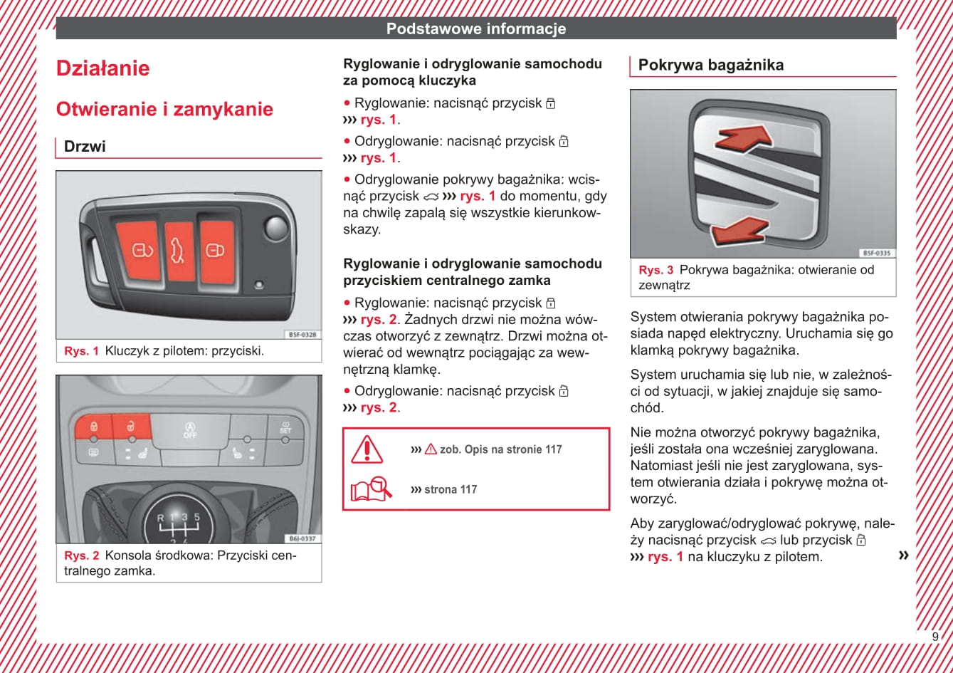 2015-2017 Seat Ibiza Bedienungsanleitung | Polnisch