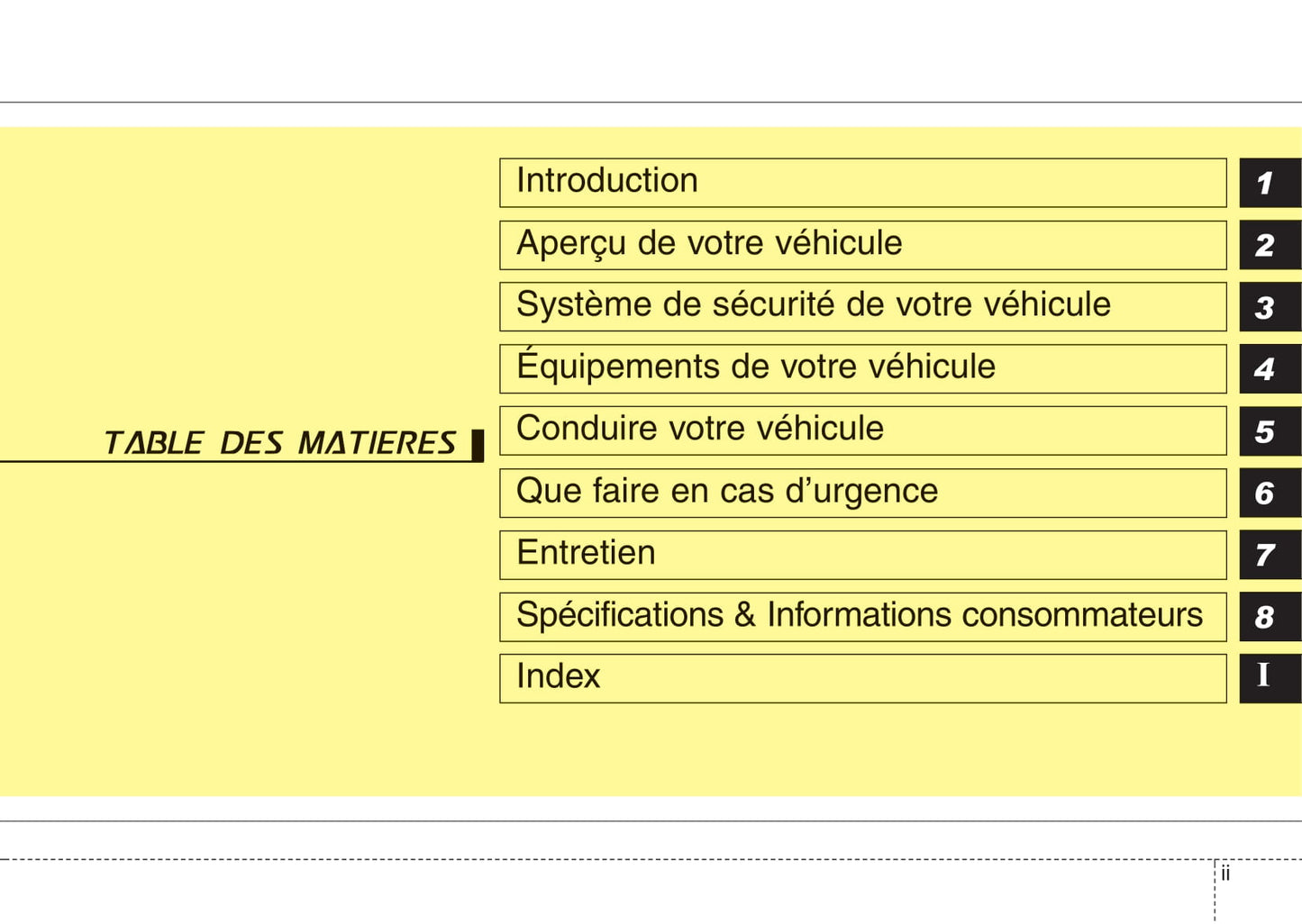 2013-2014 Kia Venga Owner's Manual | French
