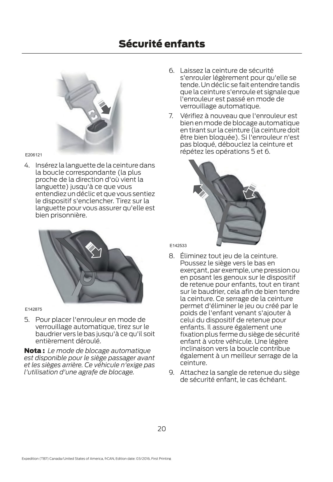 2017 Ford Expedition Owner's Manual | French