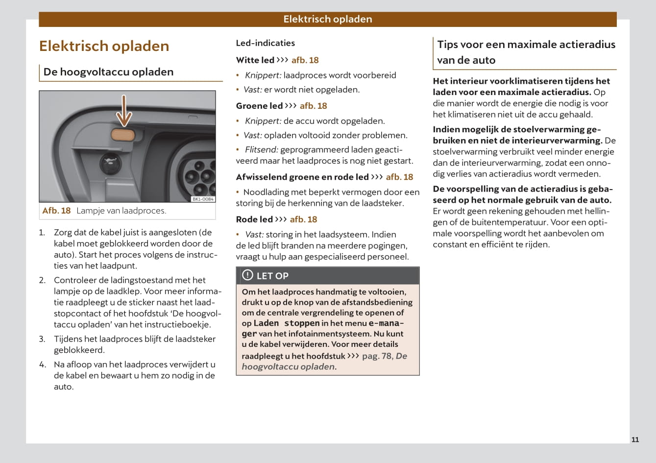 2022 Cupra Born Bedienungsanleitung | Niederländisch