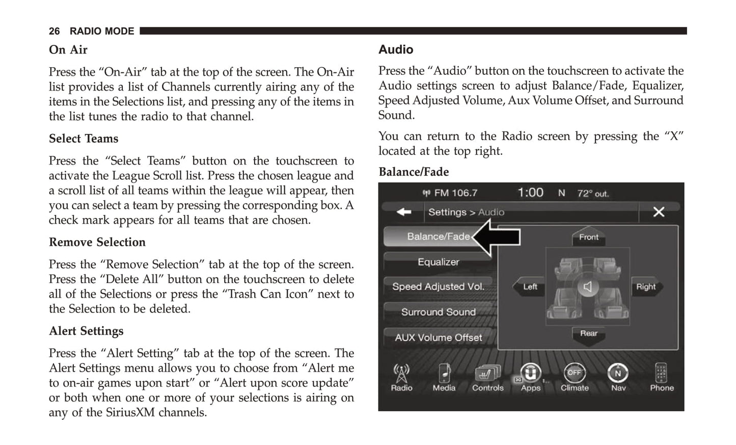 Uconnect 3C / 3C Nav With 8.4 Inch Display Bedienungsanleitung
