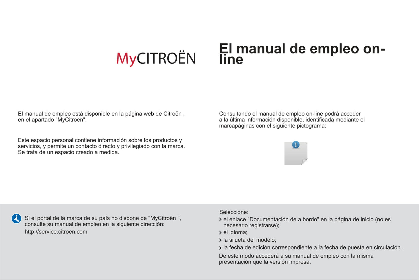 2013-2014 Citroën Jumper Owner's Manual | Spanish