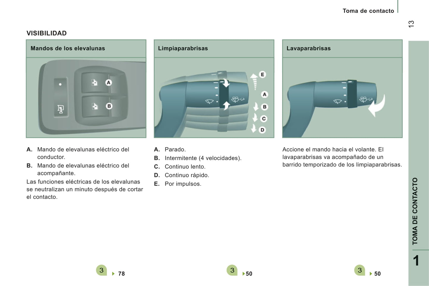2013-2014 Citroën Jumper Owner's Manual | Spanish