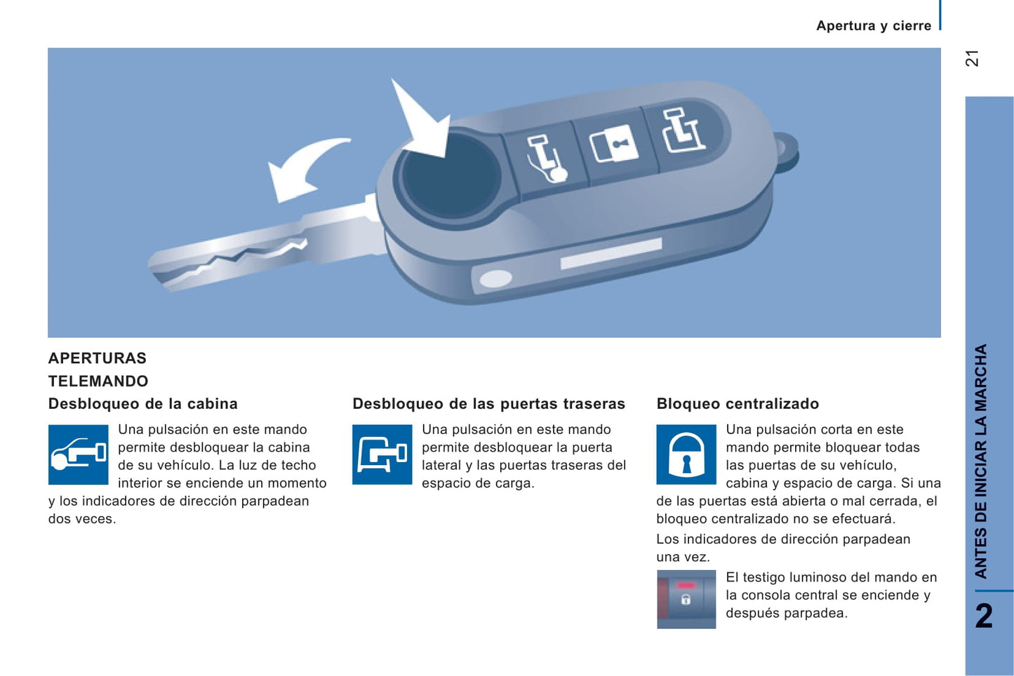 2013-2014 Citroën Jumper Owner's Manual | Spanish