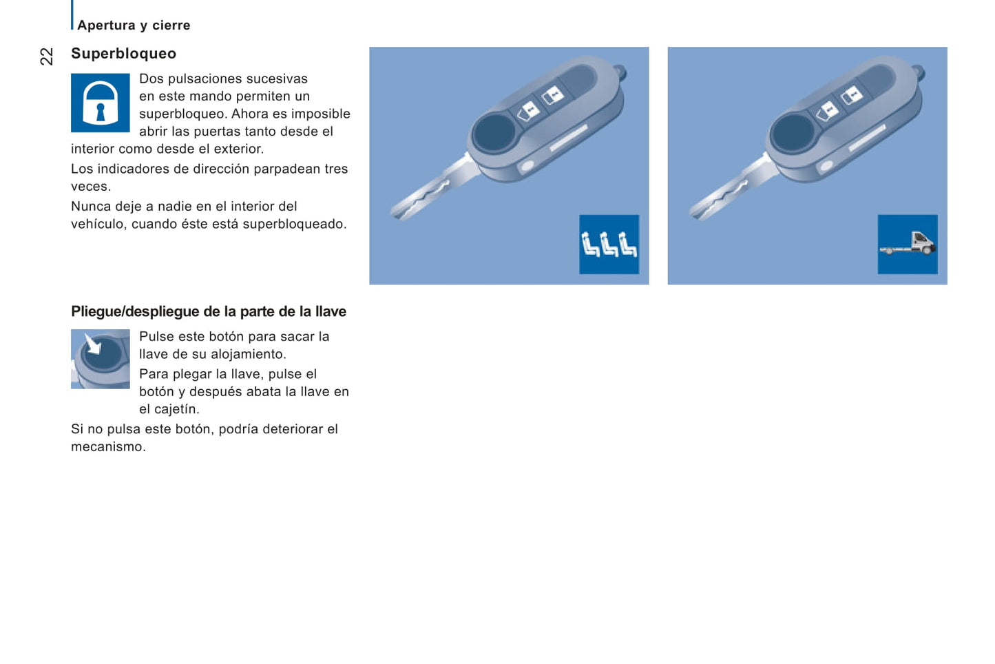 2013-2014 Citroën Jumper Owner's Manual | Spanish
