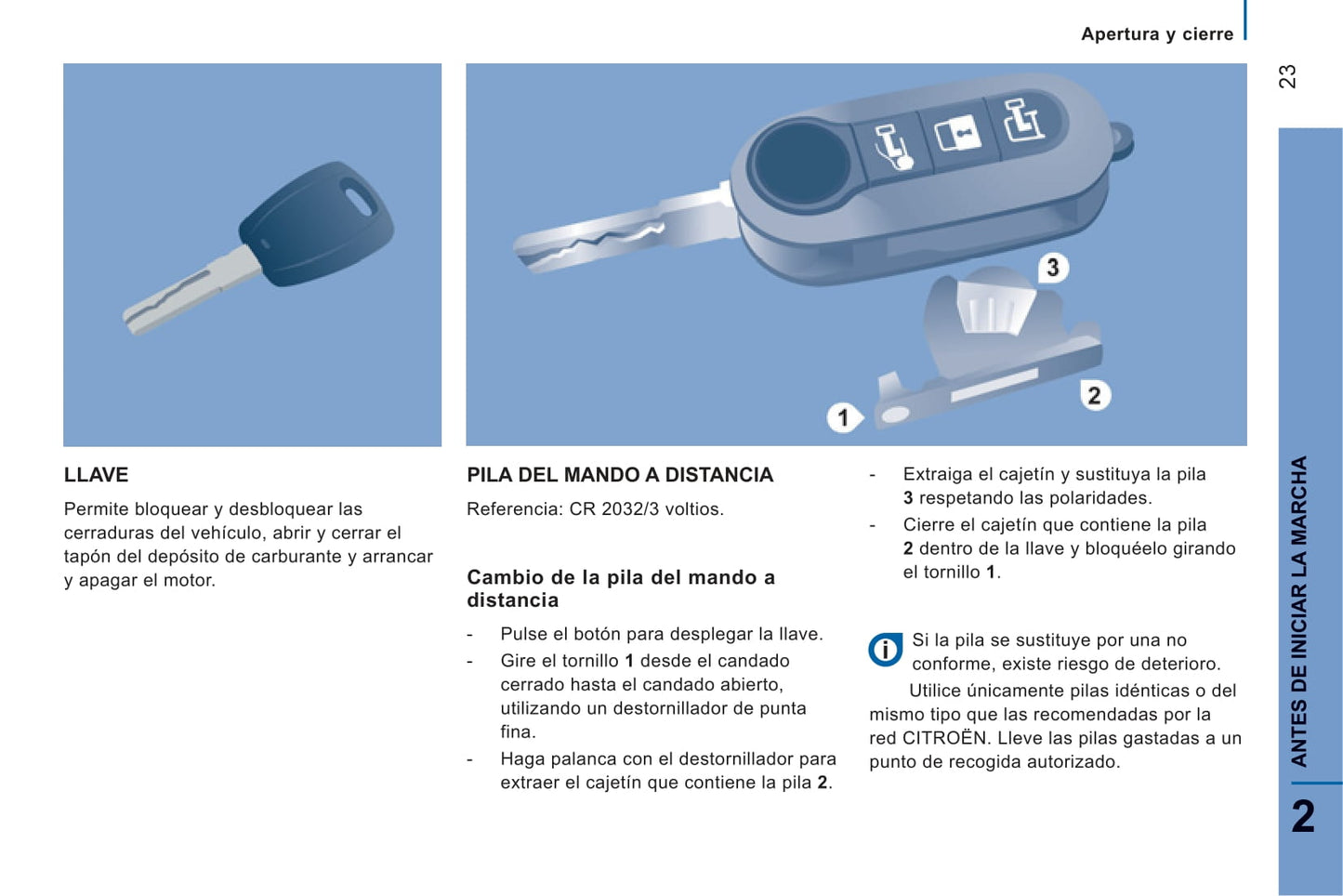 2013-2014 Citroën Jumper Owner's Manual | Spanish