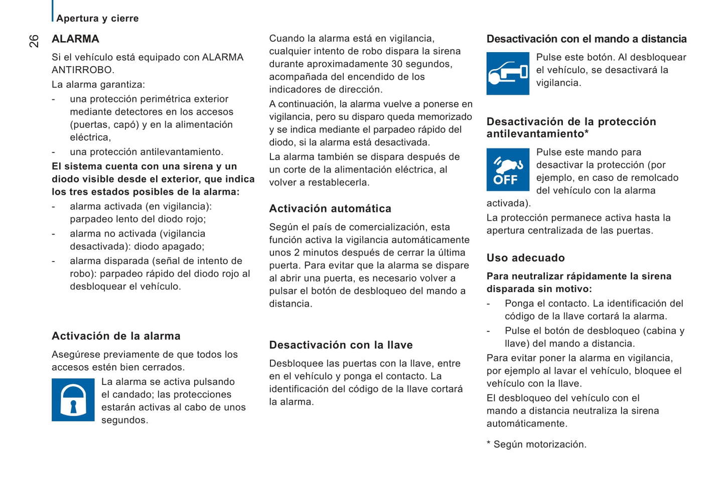 2013-2014 Citroën Jumper Owner's Manual | Spanish