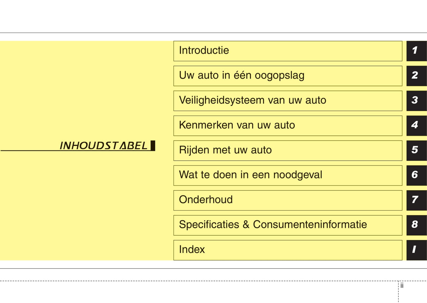 2013-2014 Kia Sportage Owner's Manual | Dutch