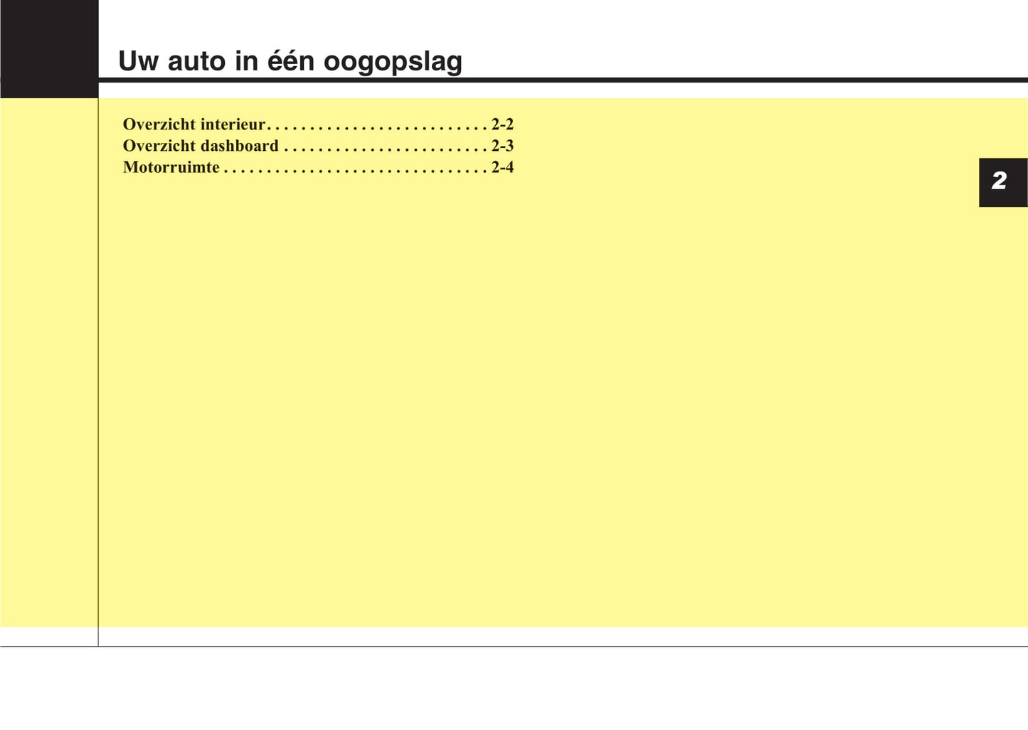 2013-2014 Kia Sportage Owner's Manual | Dutch