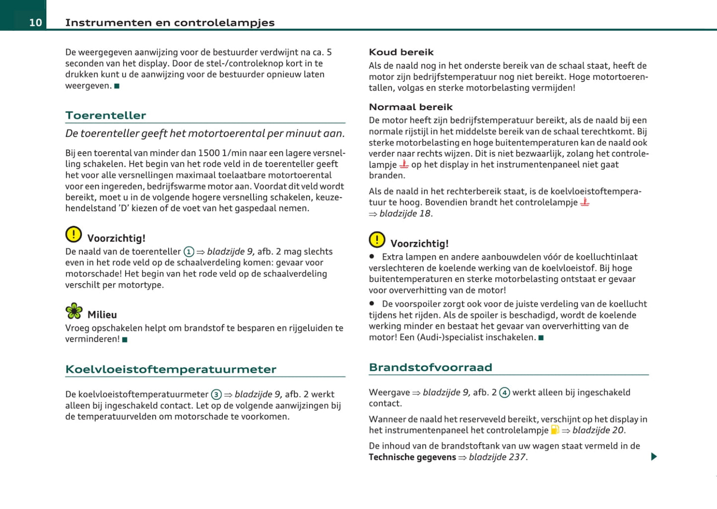 2008-2013 Audi A3 Bedienungsanleitung | Niederländisch