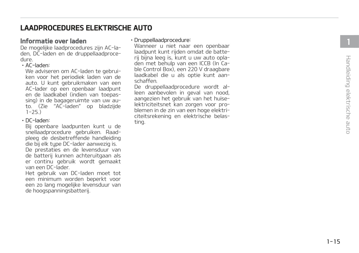 2019-2020 Kia e-Soul Bedienungsanleitung | Niederländisch