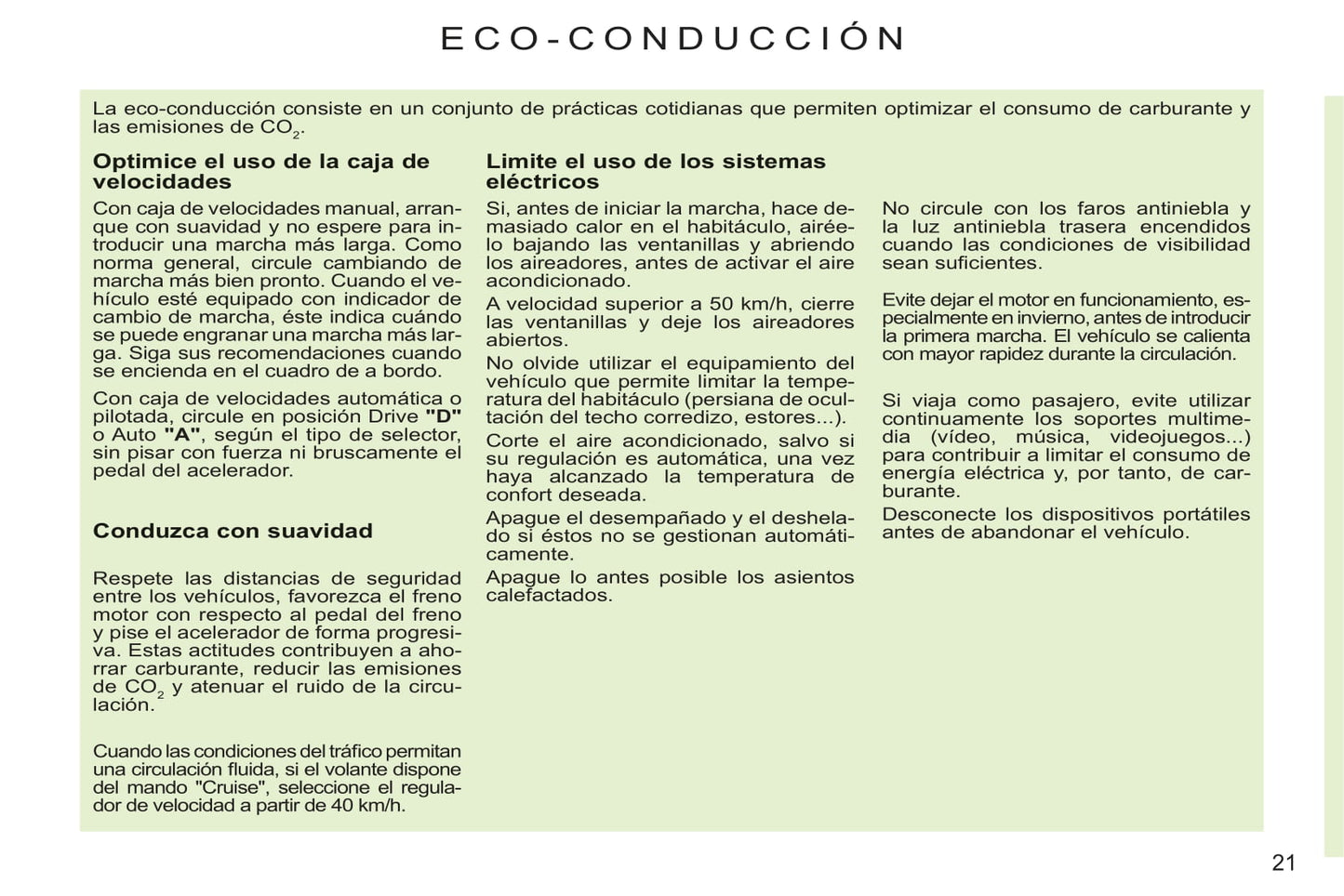 2011-2013 Citroën C3 Owner's Manual | Spanish