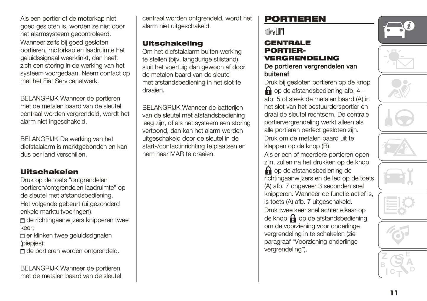 2019-2020 Fiat Ducato Bedienungsanleitung | Niederländisch