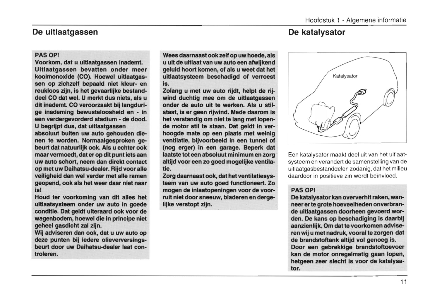 1999-2002 Daihatsu Gran Move Owner's Manual | Dutch