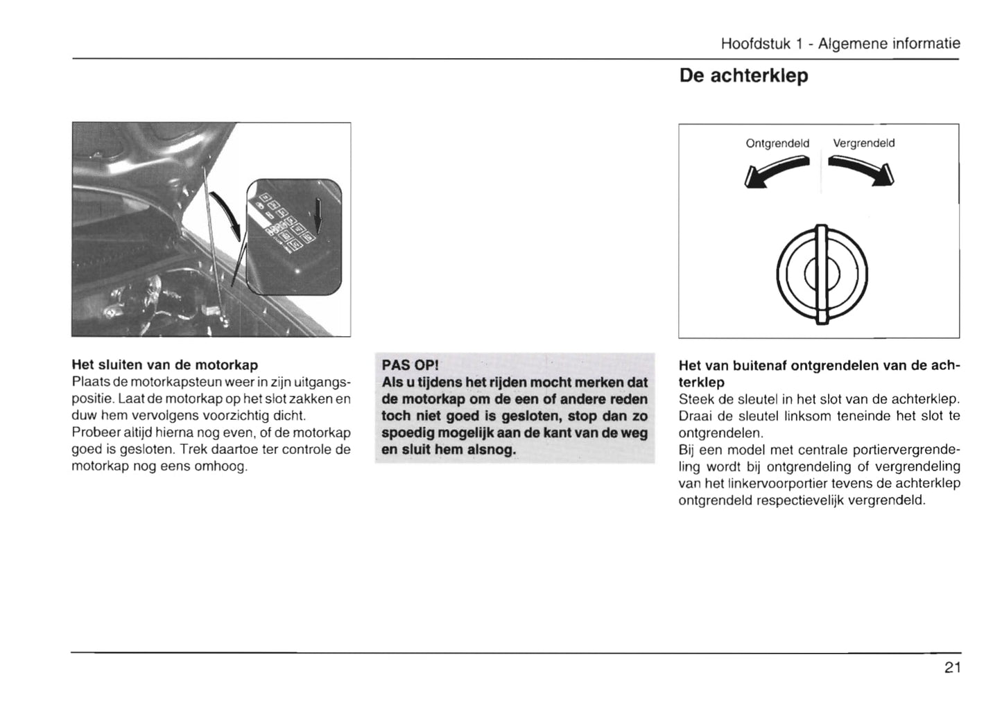 1999-2002 Daihatsu Gran Move Owner's Manual | Dutch
