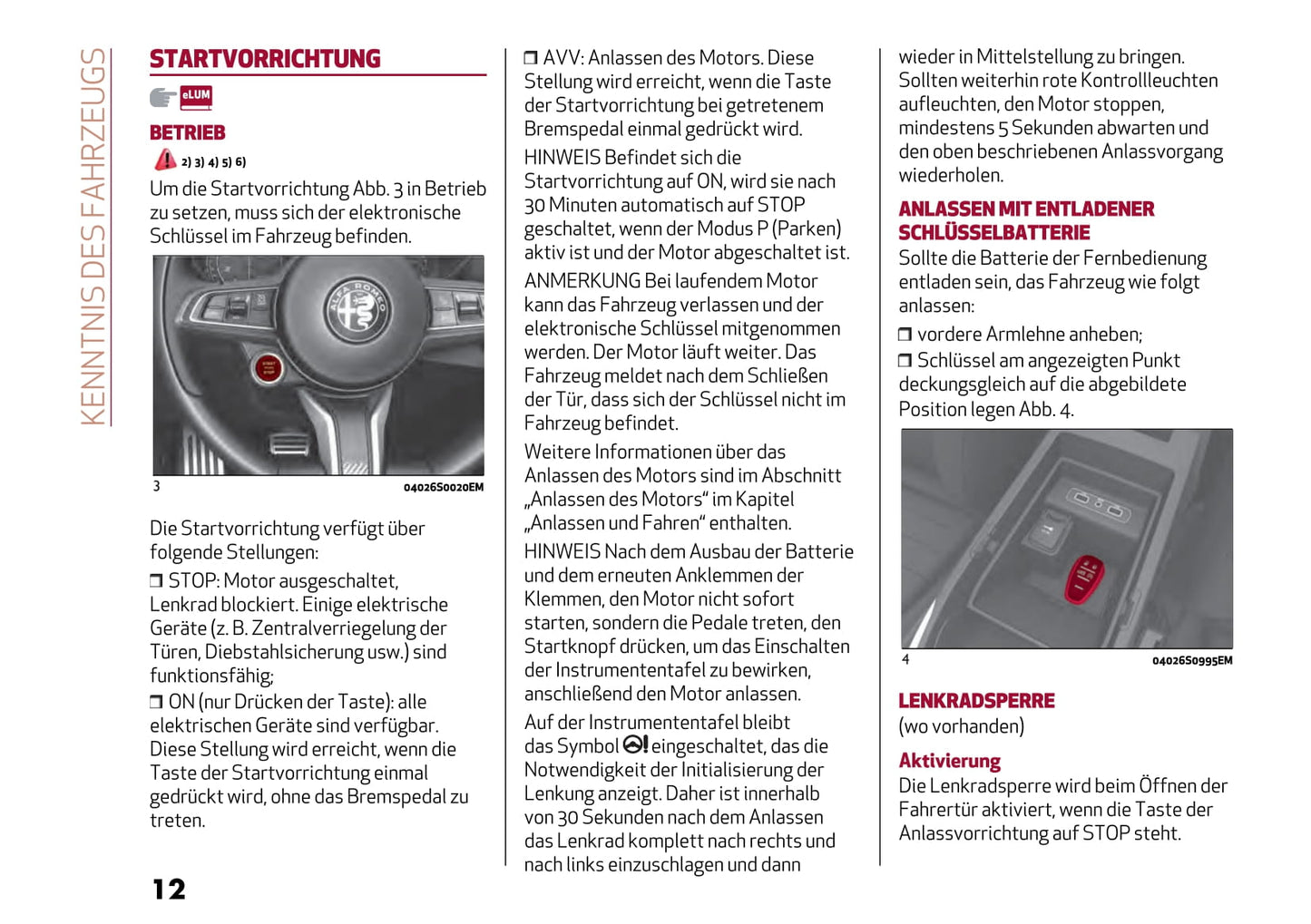 2021 Alfa Romeo Gulia Bedienungsanleitung | Deutsch