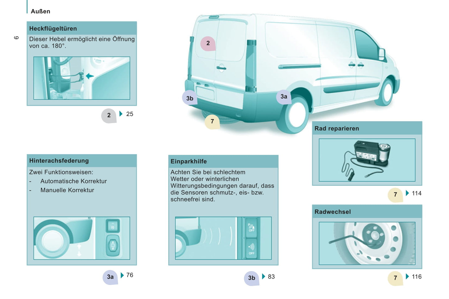 2011-2012 Citroën Jumpy Owner's Manual | German