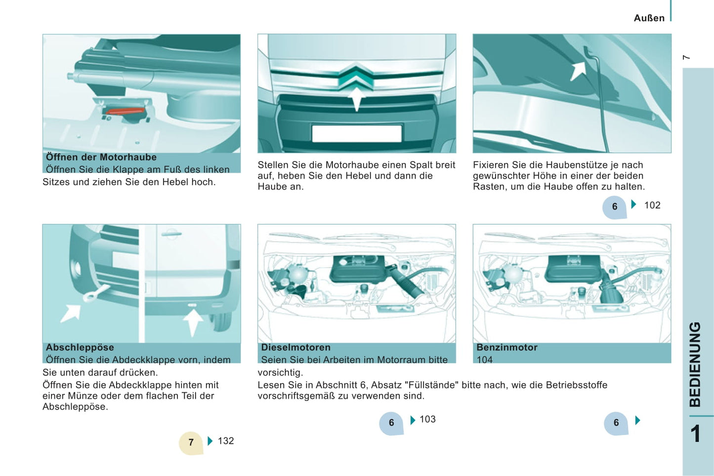 2011-2012 Citroën Jumpy Owner's Manual | German