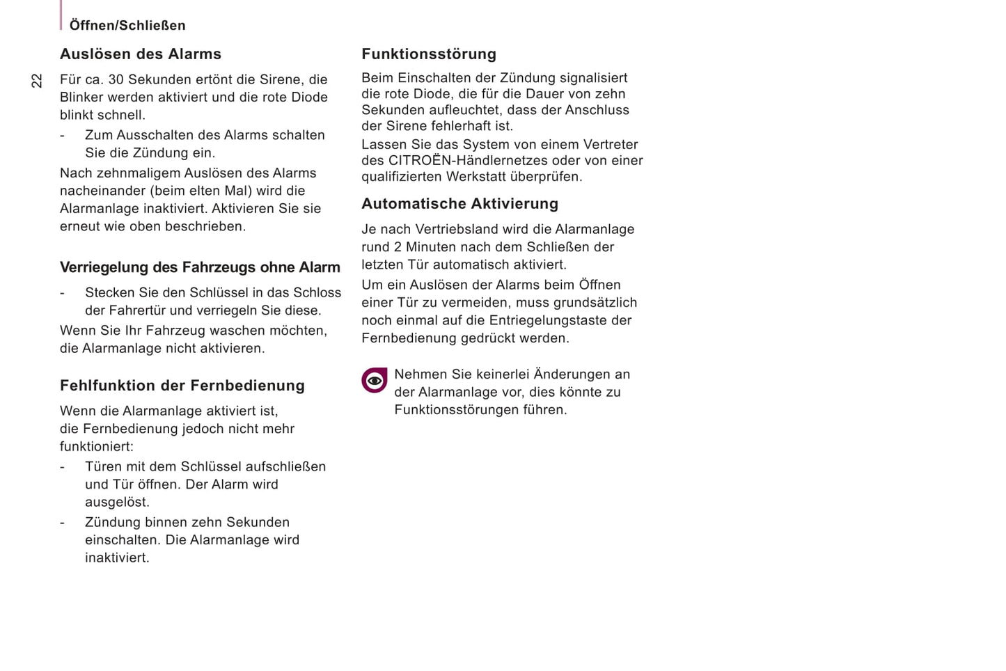 2011-2012 Citroën Jumpy Owner's Manual | German