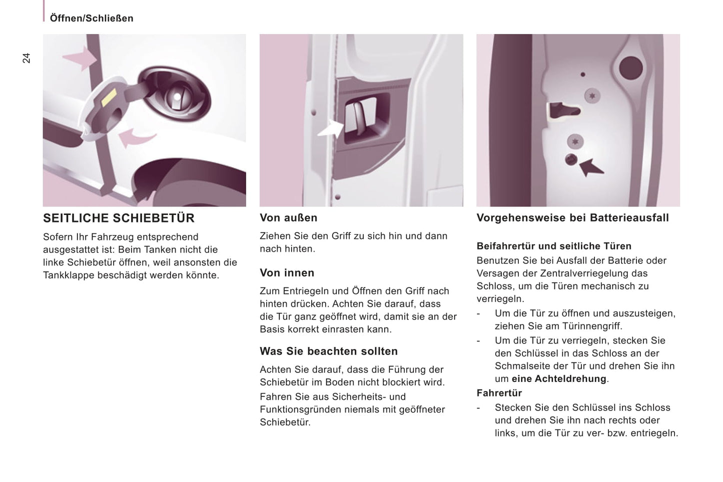 2011-2012 Citroën Jumpy Owner's Manual | German