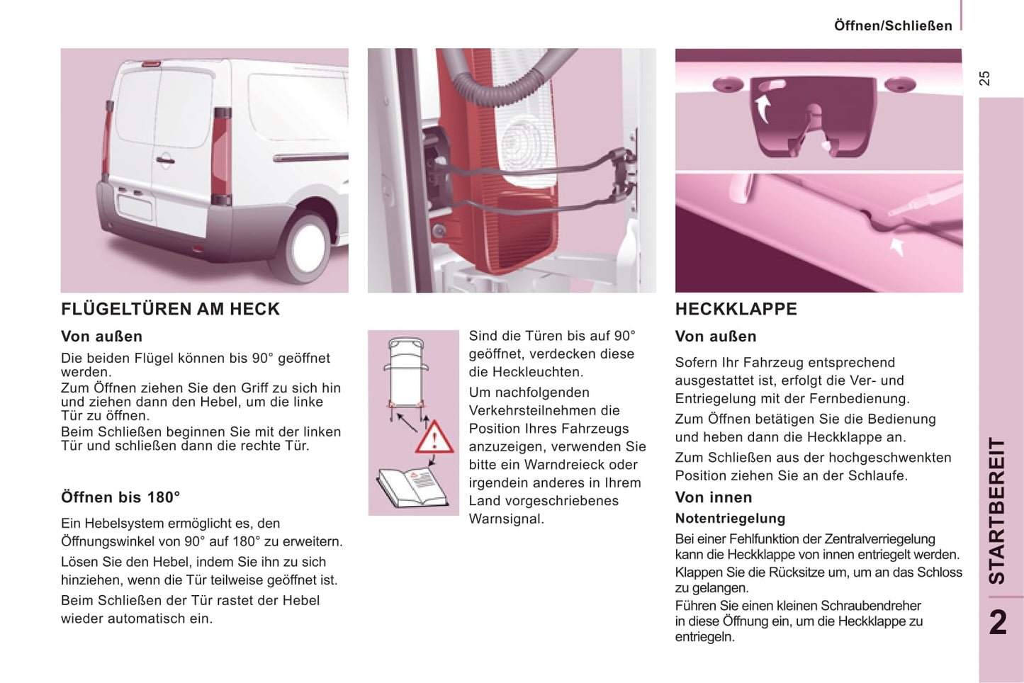 2011-2012 Citroën Jumpy Owner's Manual | German