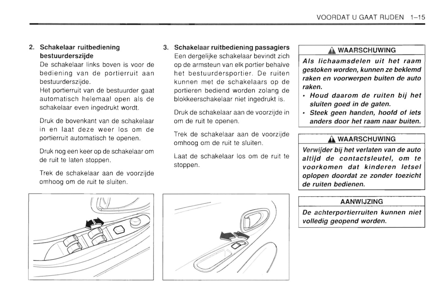 1997-2002 Daewoo Leganza Owner's Manual | Dutch