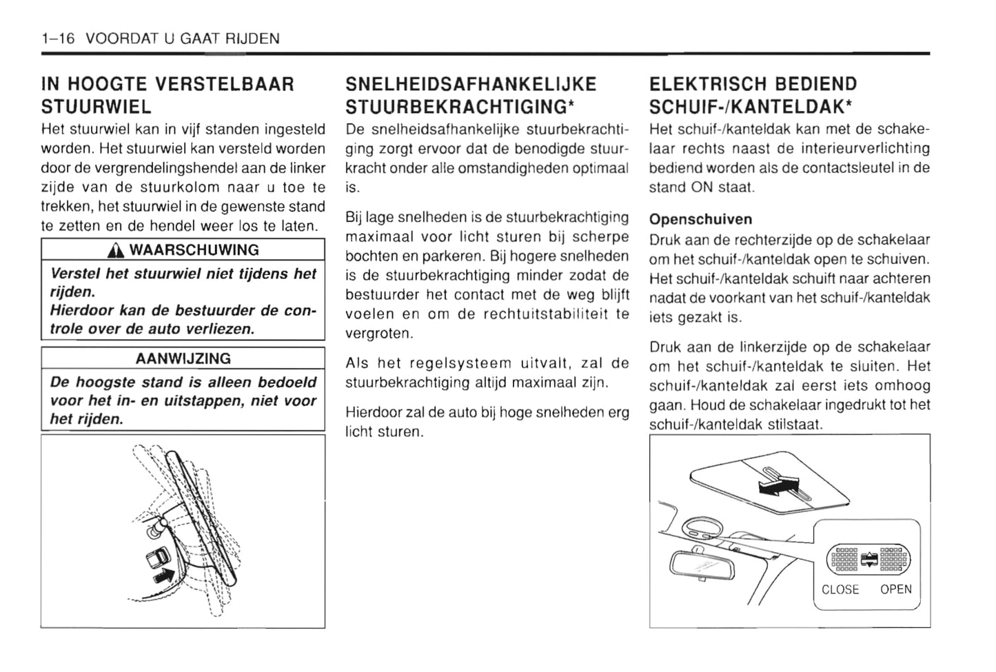 1997-2002 Daewoo Leganza Owner's Manual | Dutch