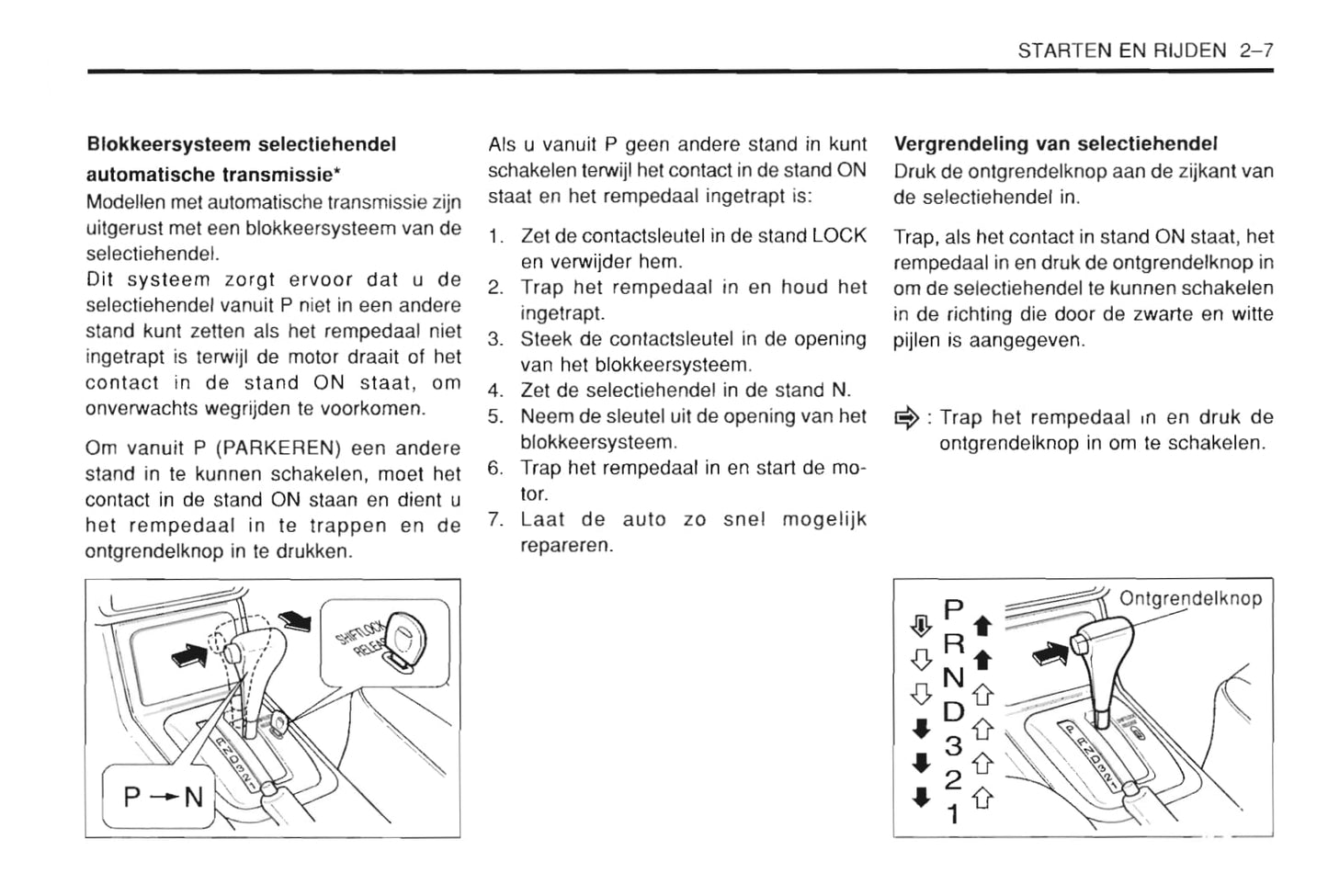 1997-2002 Daewoo Leganza Owner's Manual | Dutch