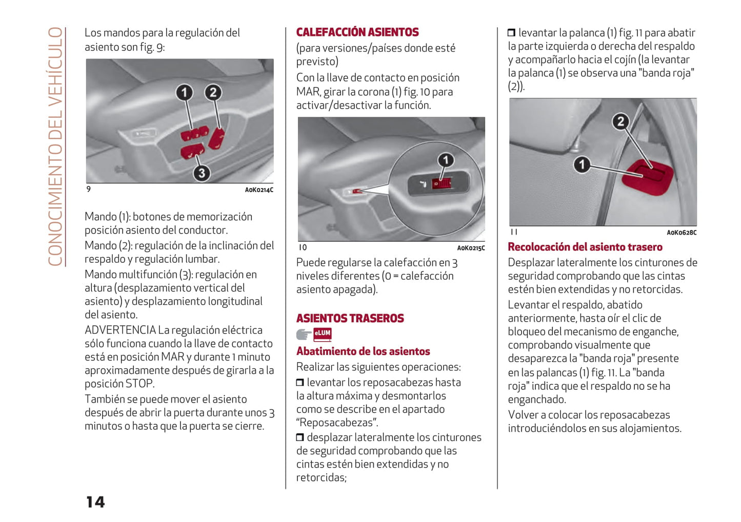 2016-2021 Alfa Romeo Giulietta Bedienungsanleitung | Spanisch