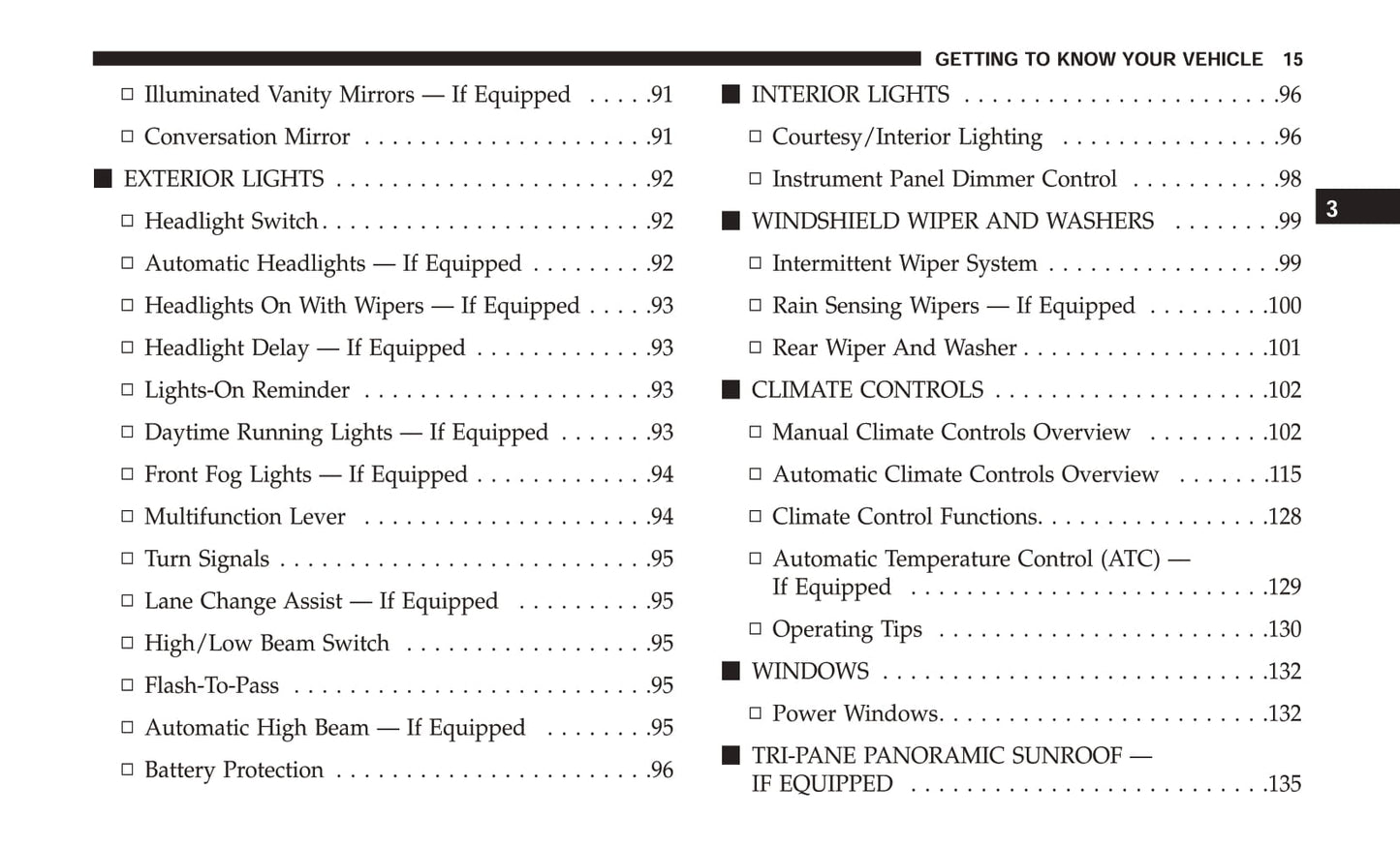 2017 Chrysler Pacifica Owner's Manual | English