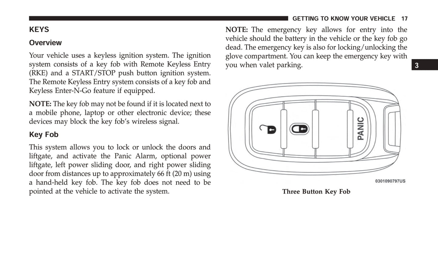 2017 Chrysler Pacifica Owner's Manual | English