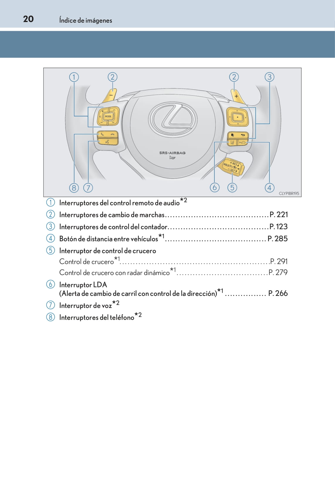 2017-2019 Lexus RC 300h Bedienungsanleitung | Spanisch