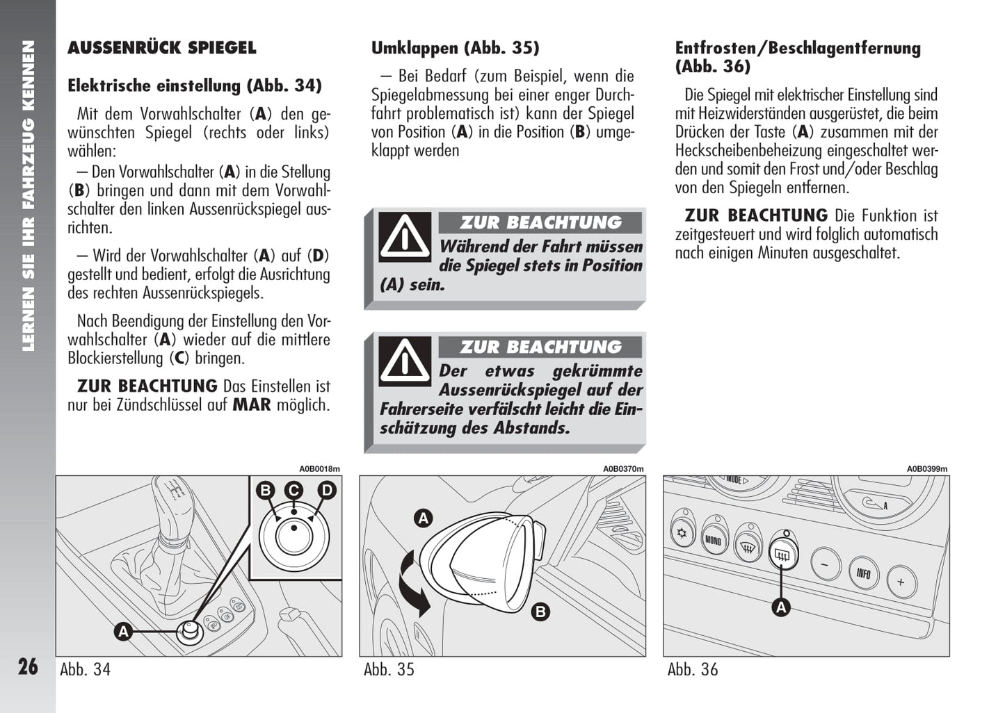 2003-2005 Alfa Romeo 156 Bedienungsanleitung | Deutsch