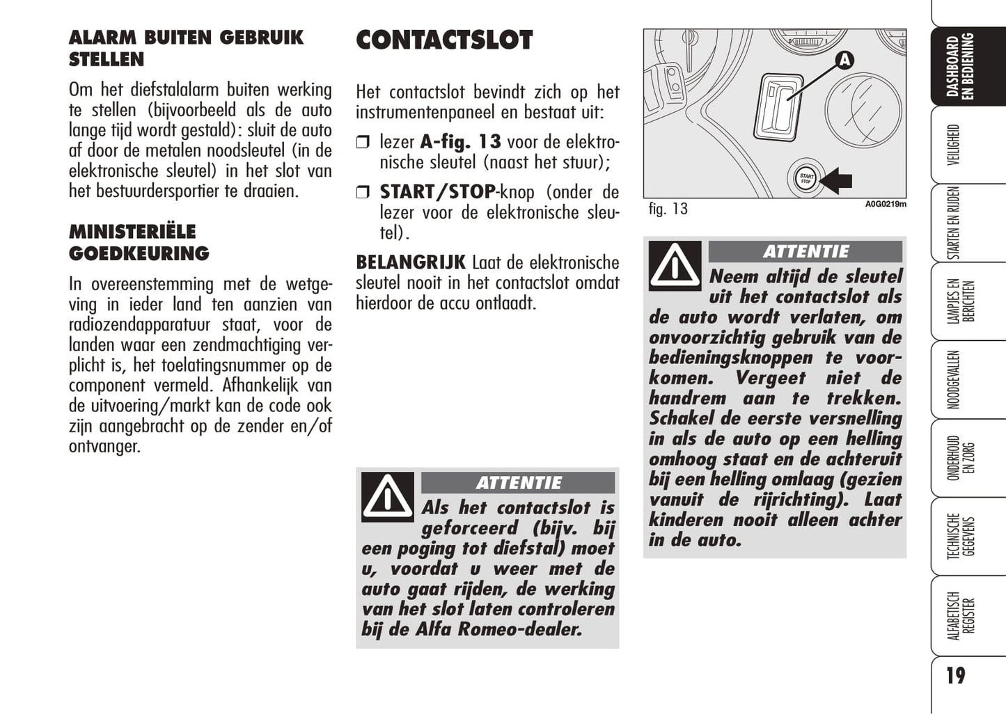 2006-2008 Alfa Romeo Spider Bedienungsanleitung | Niederländisch