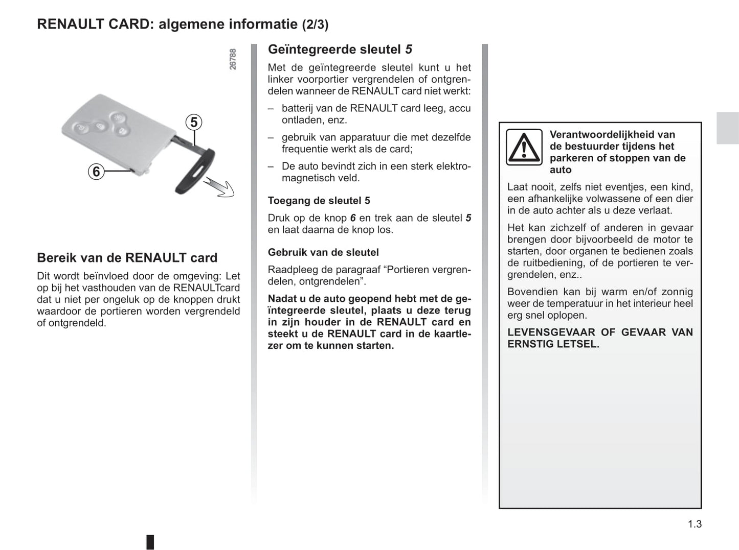 2016-2017 Renault Clio Bedienungsanleitung | Niederländisch