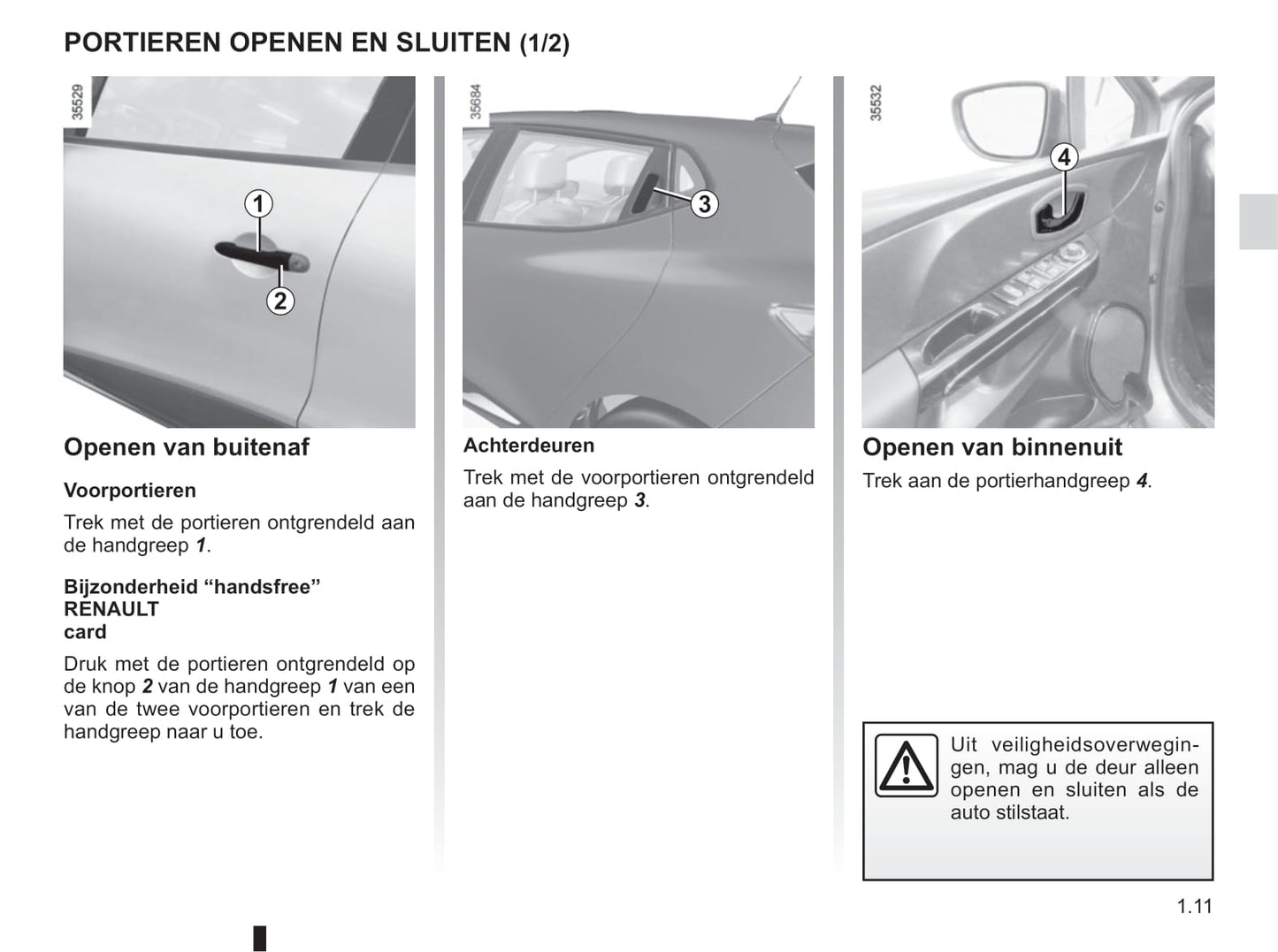 2016-2017 Renault Clio Bedienungsanleitung | Niederländisch