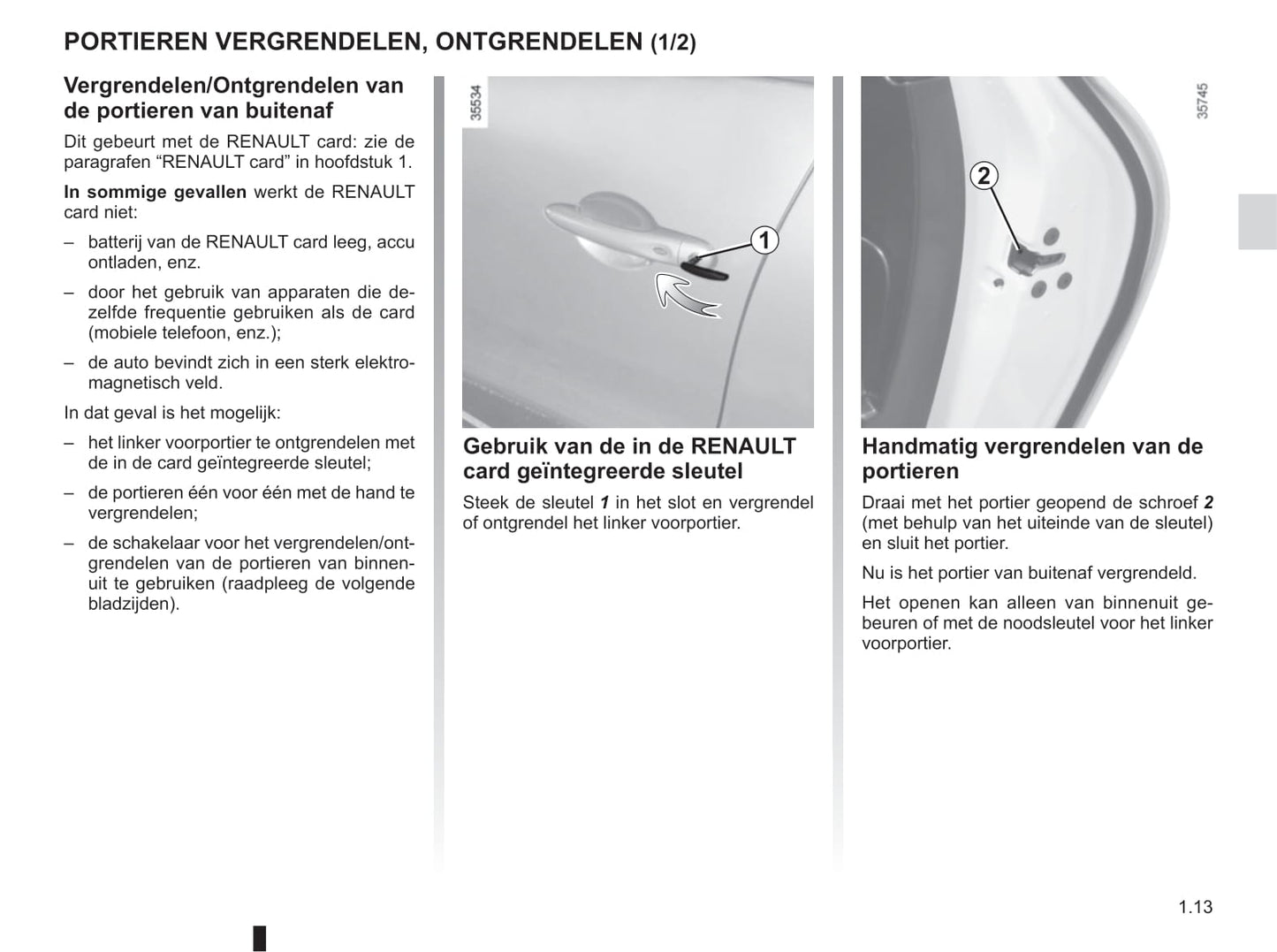 2016-2017 Renault Clio Bedienungsanleitung | Niederländisch