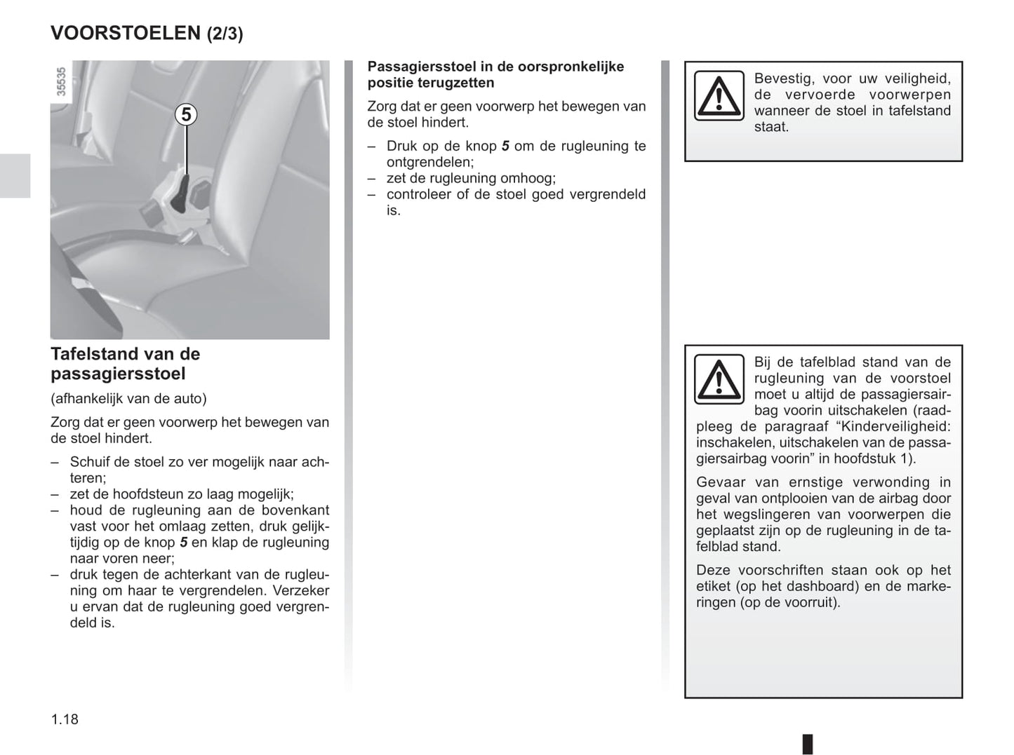 2016-2017 Renault Clio Bedienungsanleitung | Niederländisch