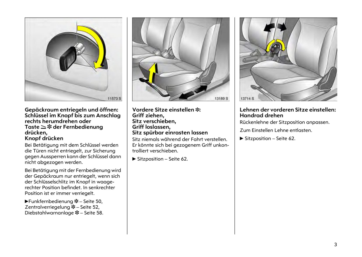 2003-2006 Opel Combo/Corsa Bedienungsanleitung | Deutsch