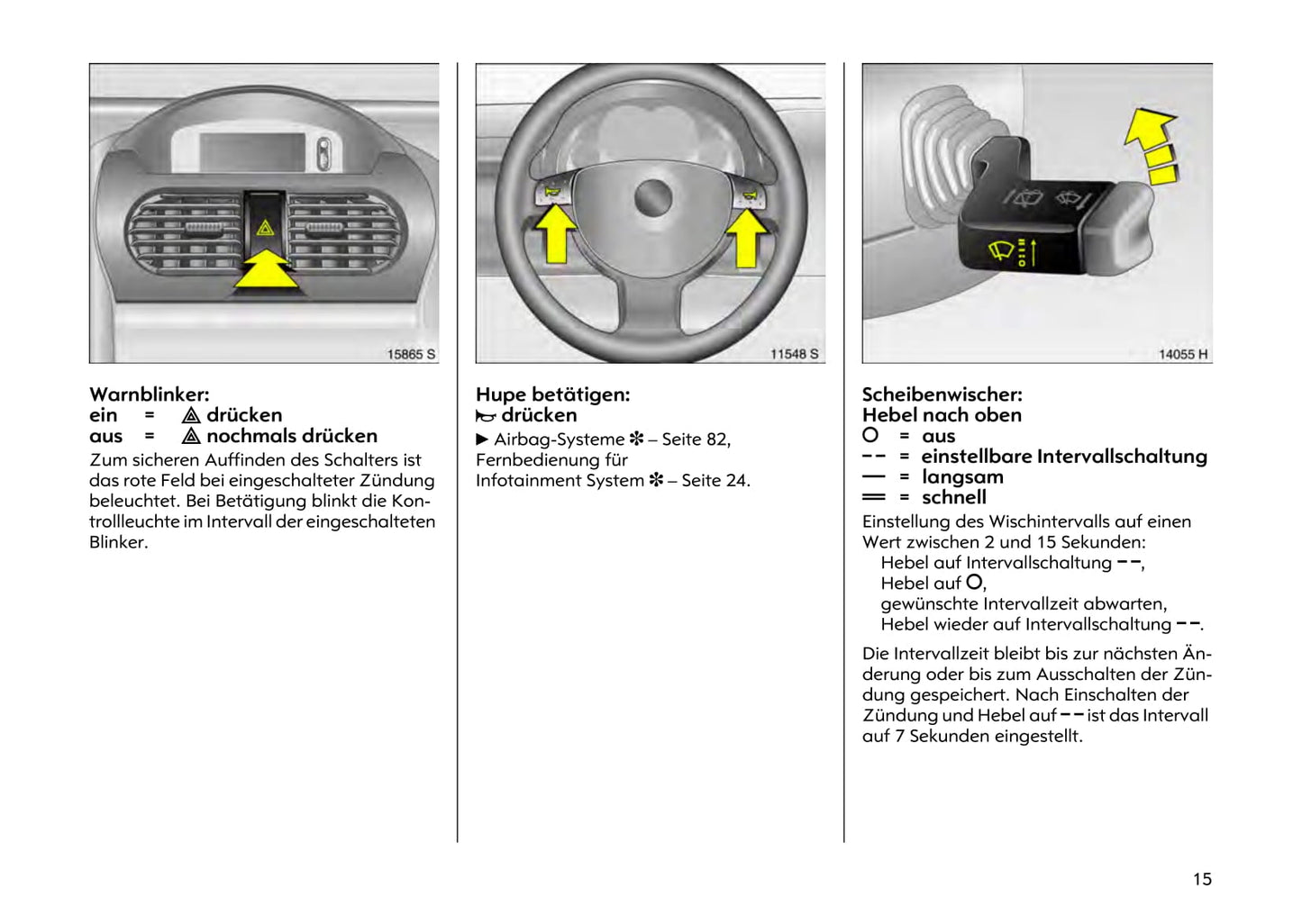 2003-2006 Opel Combo/Corsa Bedienungsanleitung | Deutsch