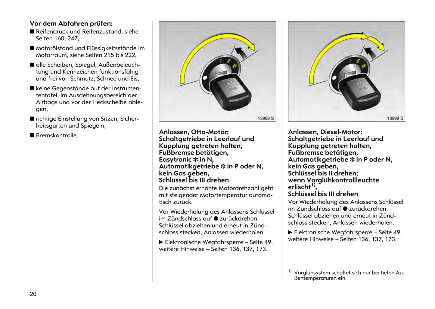 2003-2006 Opel Combo/Corsa Bedienungsanleitung | Deutsch