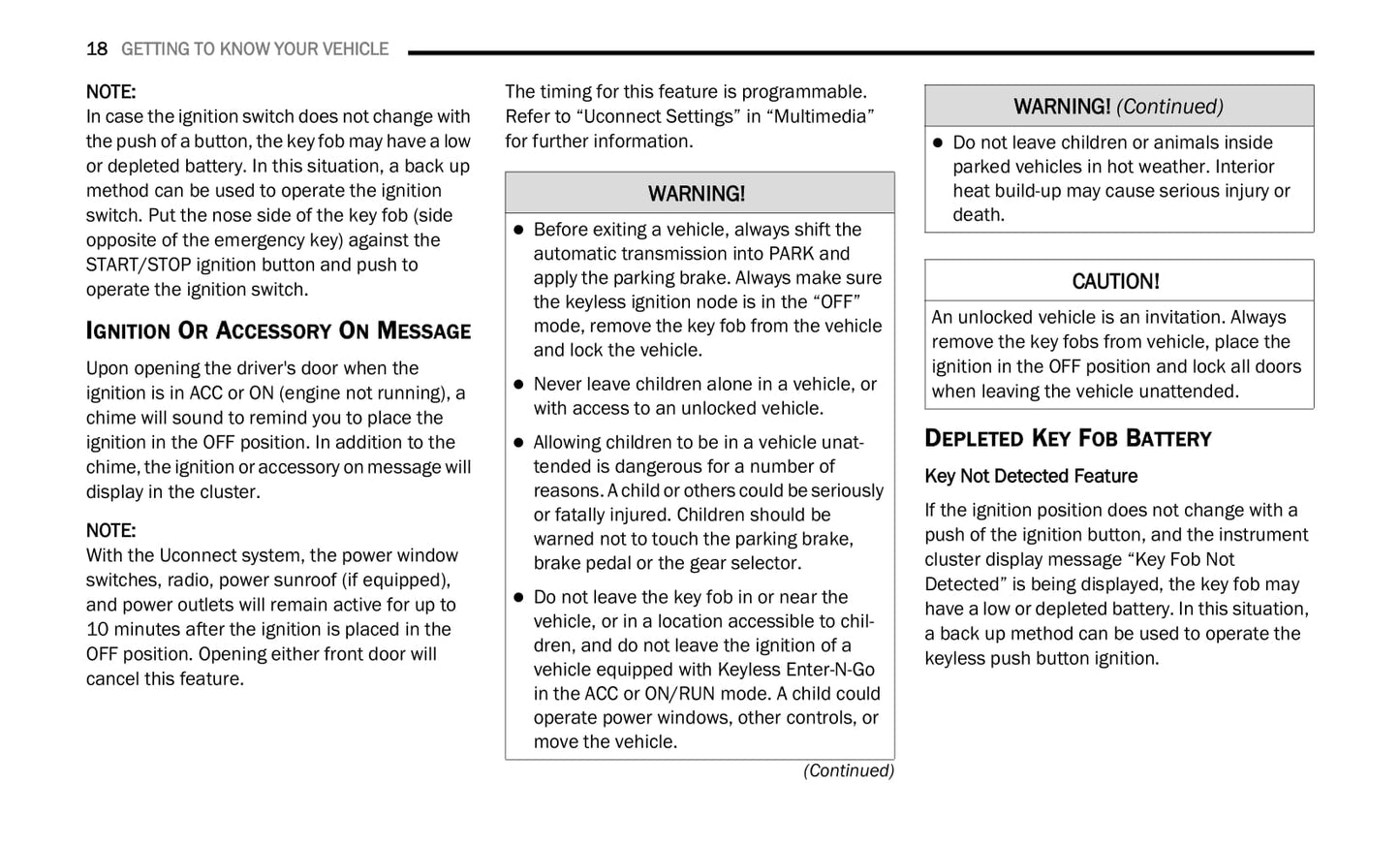 2020 Dodge Durango Owner's Manual | English