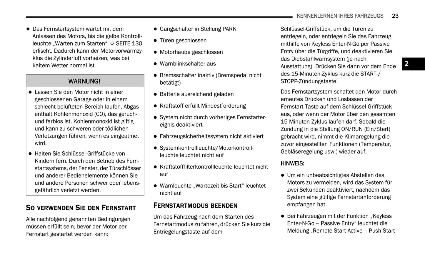 2021 Jeep Gladiator Bedienungsanleitung | Deutsch