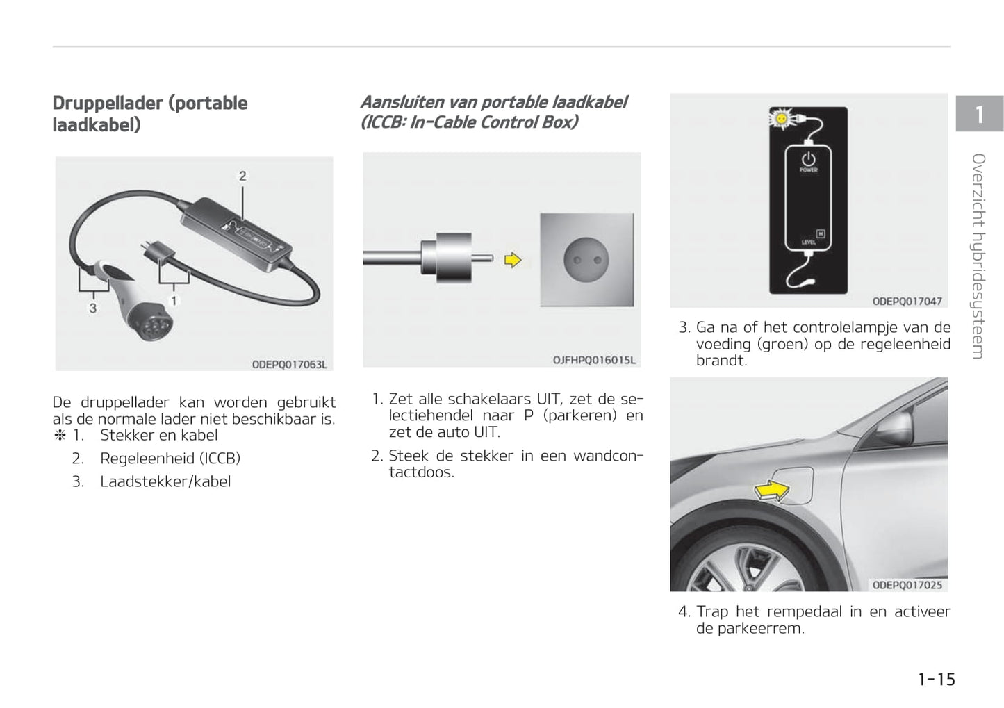 2017-2018 Kia Niro Hybrid Bedienungsanleitung | Niederländisch