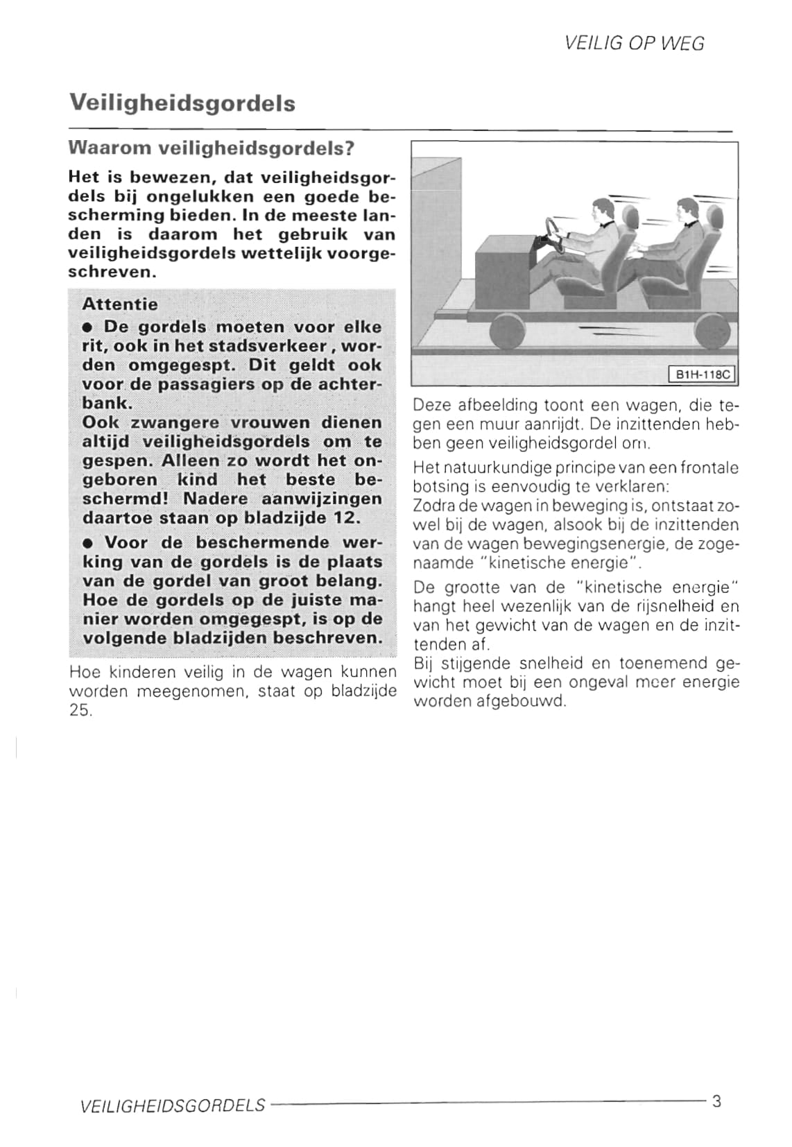 1999-2001 Volkswagen Polo Bedienungsanleitung | Niederländisch