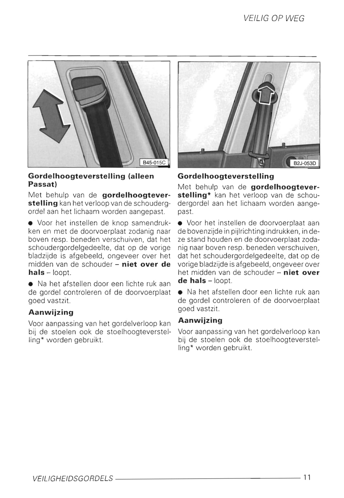 1999-2001 Volkswagen Polo Bedienungsanleitung | Niederländisch