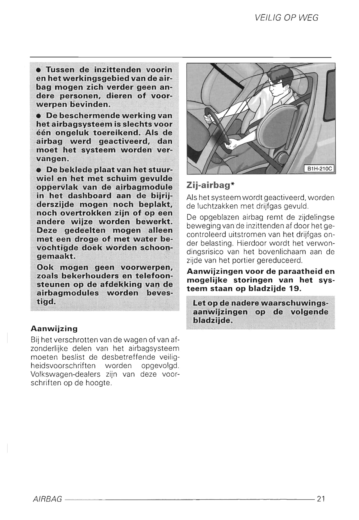 1999-2001 Volkswagen Polo Bedienungsanleitung | Niederländisch
