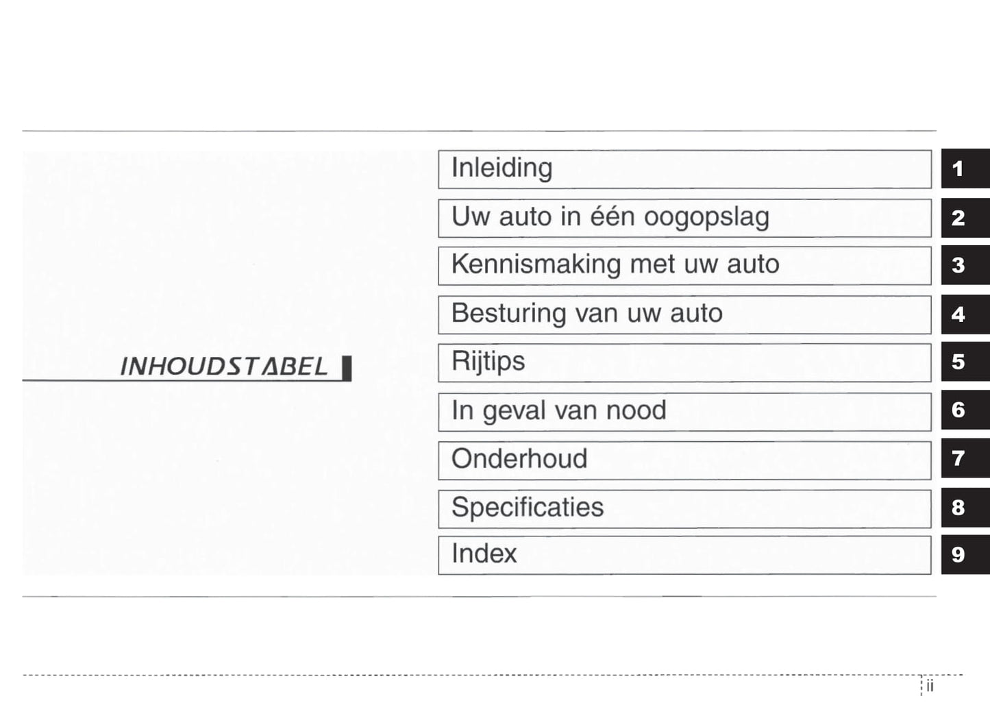 2007-2008 Kia Sportage Bedienungsanleitung | Niederländisch