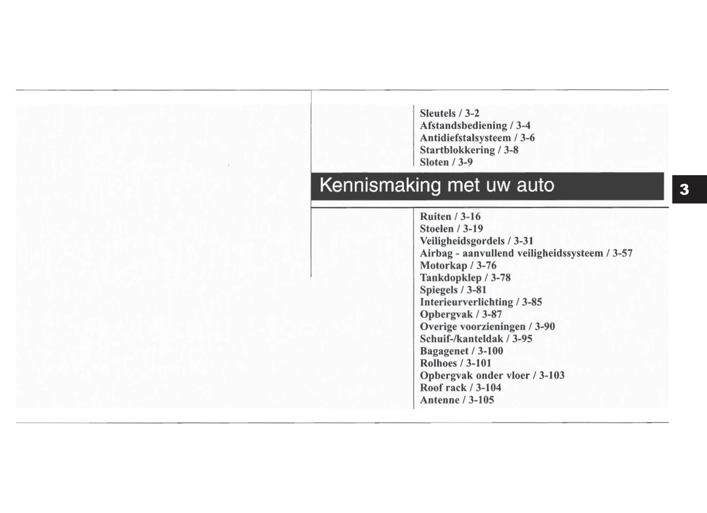 2007-2008 Kia Sportage Bedienungsanleitung | Niederländisch